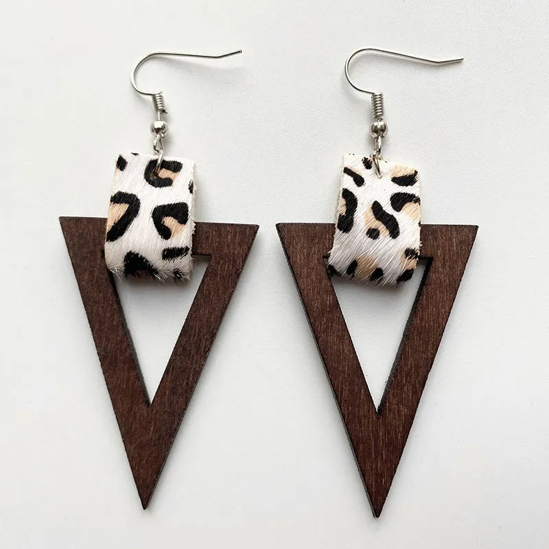 Geometric Drop Earrings Earrings - Tophatter Daily Deals