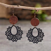 Geometric Cutout Dangle Earrings Earrings - Tophatter Daily Deals