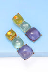 Resin Dangle Earrings Earrings - Tophatter Daily Deals