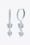 Adored Be The One Moissanite Drop Earrings - Tophatter Deals