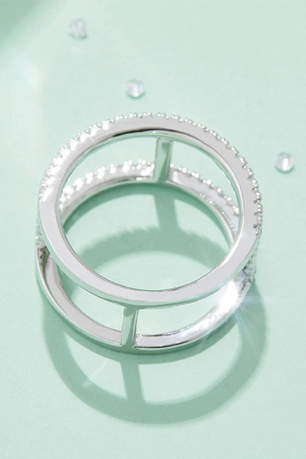 Always Get Better Moissanite Ring Moissanite - Tophatter Daily Deals