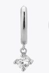 Inlaid Zircon Huggie Drop Earrings Earrings - Tophatter Daily Deals