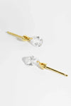 925 Sterling Silver Teardrop Earrings Earrings - Tophatter Daily Deals