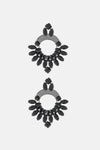 Rhinestone Copper Dangle Earrings Earrings - Tophatter Daily Deals