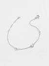 Q To U Zircon 925 Sterling Silver Bracelet Bracelets - Tophatter Daily Deals