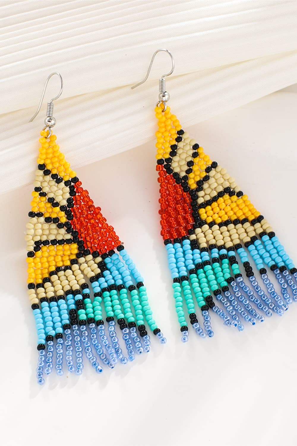 Beaded Dangle Earrings Earrings - Tophatter Daily Deals