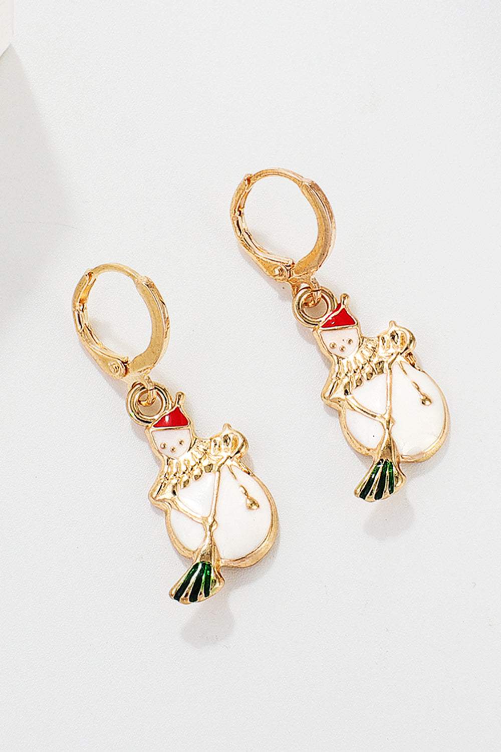 Christmas Theme Alloy Earrings Earrings - Tophatter Daily Deals