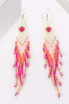 Beaded Dangle Earrings Earrings - Tophatter Daily Deals