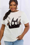 Simply Love Full Size PEW PEW Graphic Cotton Tee Women's T-Shirts - Tophatter Daily Deals