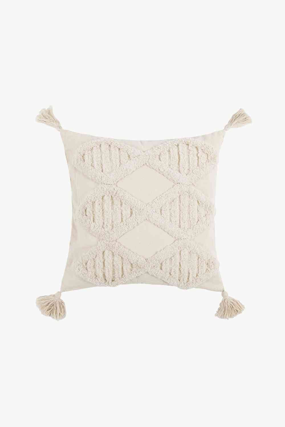 Fringe Decorative Throw Pillow Case - Decorative Pillowcases - Tophatter's Smashing Daily Deals | We're Against Forced Labor in China