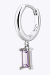 Zircon Huggie Drop Earrings Earrings - Tophatter Daily Deals