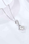 Special Occasion 1 Carat Moissanite Pendant Necklace Moissanite - Tophatter Daily Deals