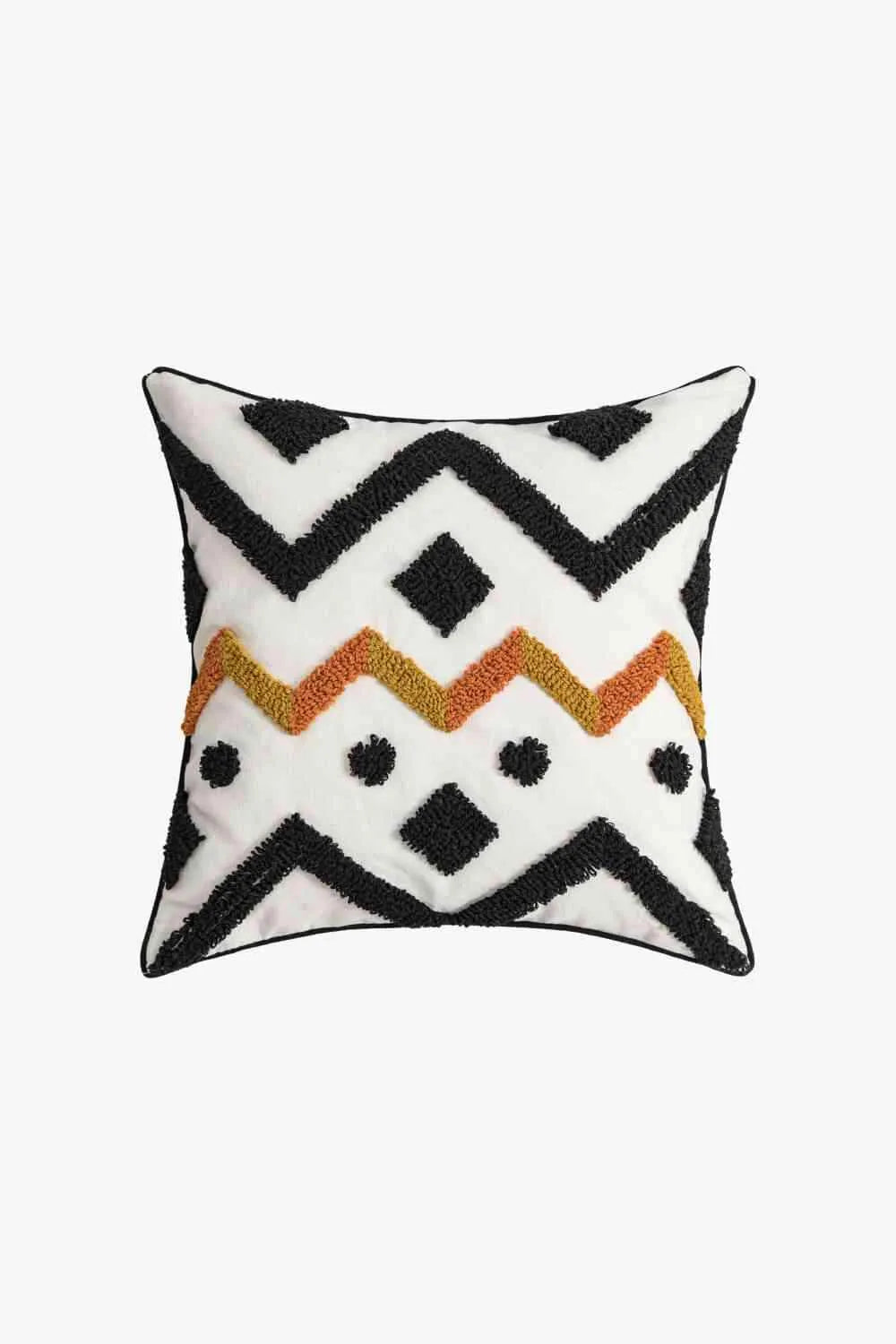 Geometric Embroidered Decorative Throw Pillow Case Dot Throw Pillows One Size Decorative Pillowcases - Tophatter Daily Deals