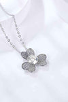 Moissanite Clover Pendant Necklace Moissanite - Tophatter Daily Deals