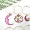 8-Piece Alloy Wine Glass Charm Earrings Earrings - Tophatter Daily Deals