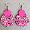 Xylem Leopard Dangle Earrings Earrings - Tophatter Daily Deals