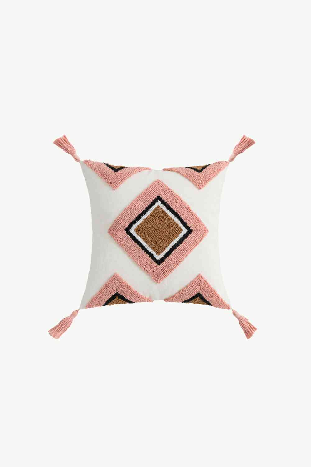 Geometric Graphic Tassel Decorative Throw Pillow Case - Decorative Pillowcases - Tophatter's Smashing Daily Deals | We're Against Forced Labor in China