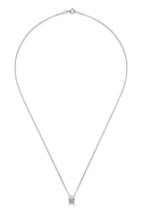 Moissanite 925 Sterling Silver Necklace Moissanite - Tophatter Daily Deals