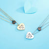 Stainless Steel Double-Layered Heart Pendant Necklace Necklaces - Tophatter Daily Deals