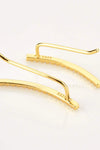 Zircon 925 Sterling Silver Earrings Earrings - Tophatter Daily Deals