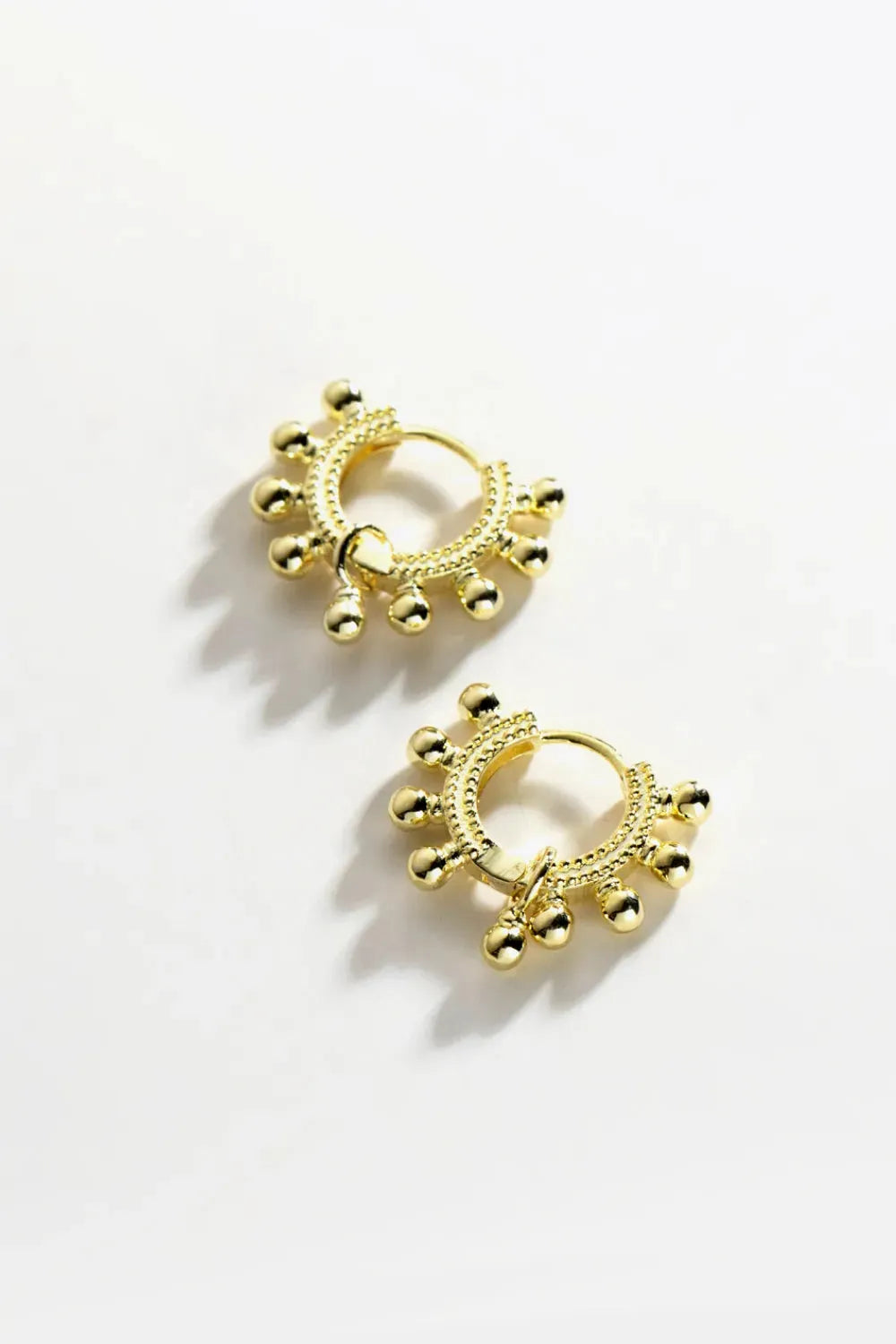 925 Sterling Silver Huggie Earrings Earrings - Tophatter Daily Deals