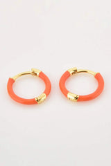 925 Sterling Silver Huggie Earrings Earrings - Tophatter Daily Deals