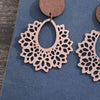 Geometric Cutout Dangle Earrings Earrings - Tophatter Daily Deals