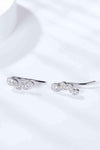 Pear Shape Moissanite Earrings Moissanite - Tophatter Daily Deals