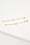 Inlaid Zircon 18K Gold-Plated Earrings Earrings - Tophatter Daily Deals