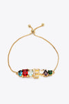 A to J Zircon Bracelet Bracelets - Tophatter Daily Deals