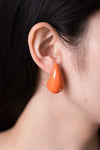 Big Size Water Drop Brass Earrings Earrings - Tophatter Daily Deals