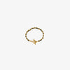 18K Gold-Plated Leather Chain Bracelet Gold One Size Bracelets - Tophatter Daily Deals