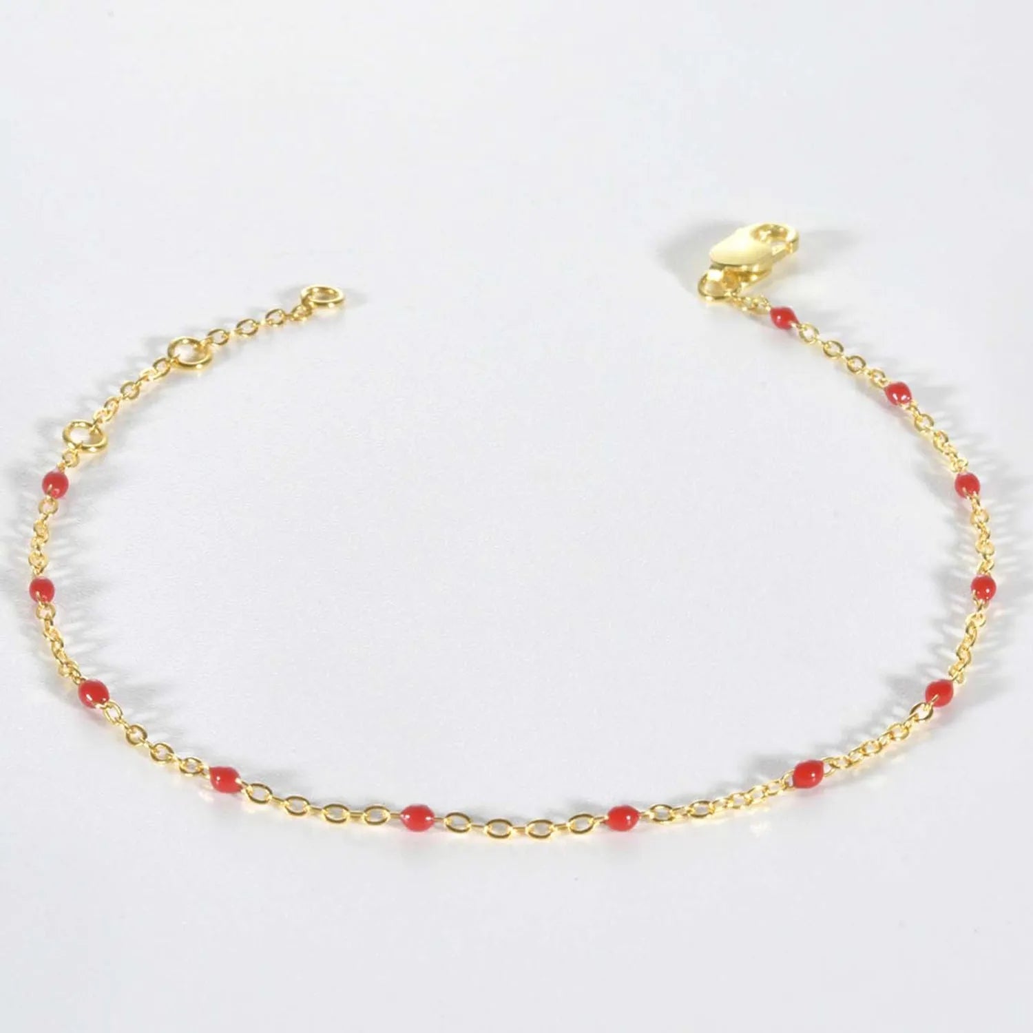 Bead 925 Sterling Silver Bracelet Bracelets - Tophatter Daily Deals