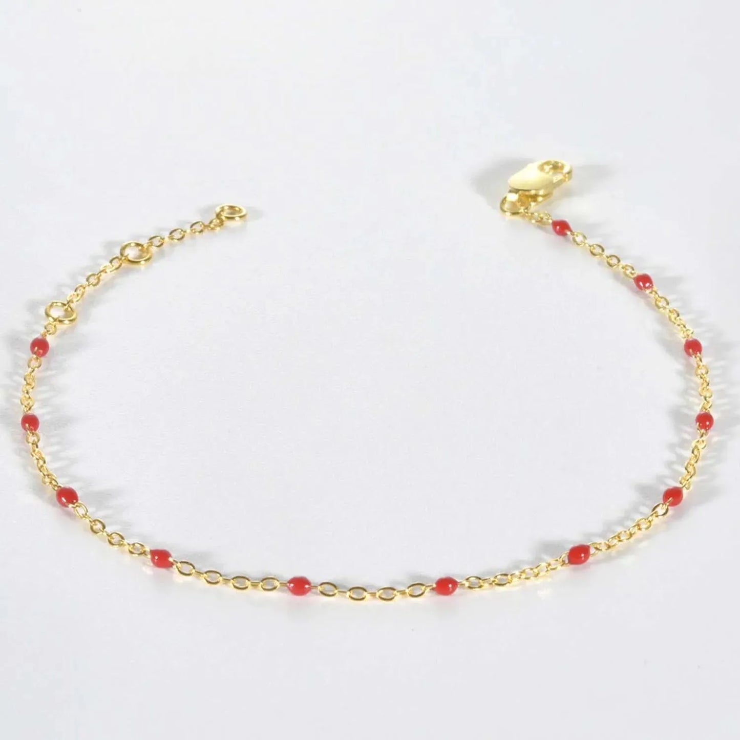 Bead 925 Sterling Silver Bracelet Bracelets - Tophatter Daily Deals