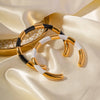 18K Gold-Plated Stainless Steel Bracelet Bracelets - Tophatter Daily Deals