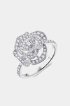 Moissanite Flower Shape Ring - Shop Tophatter Deals, Electronics, Fashion, Jewelry, Health, Beauty, Home Decor, Free Shipping