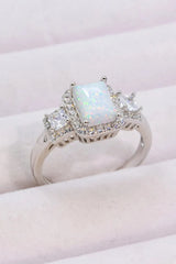 Tell A Story Opal Ring Opal - Tophatter Daily Deals
