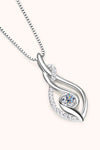 Moissanite 925 Sterling Silver Necklace Moissanite - Tophatter Daily Deals