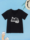 YOU CAN DO THIS COFFEE V-Neck Short Sleeve T-Shirt Black Women's T-Shirts - Tophatter Daily Deals