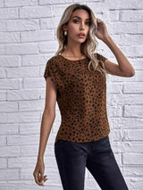 Twisted Open Back Blouse Blouses - Tophatter Daily Deals