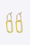 Geometric Copper Earrings Earrings - Tophatter Daily Deals
