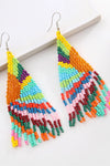 Beaded Dangle Earrings Earrings - Tophatter Daily Deals