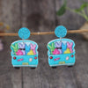 Acrylic Alloy Car Shape Dangle Earrings Earrings - Tophatter Daily Deals