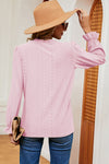 Eyelet V-Neck Flounce Sleeve T-Shirt Women's T-Shirts - Tophatter Daily Deals