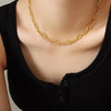 Brass Titanium Steel Necklace Style C One Size Necklaces - Tophatter Daily Deals