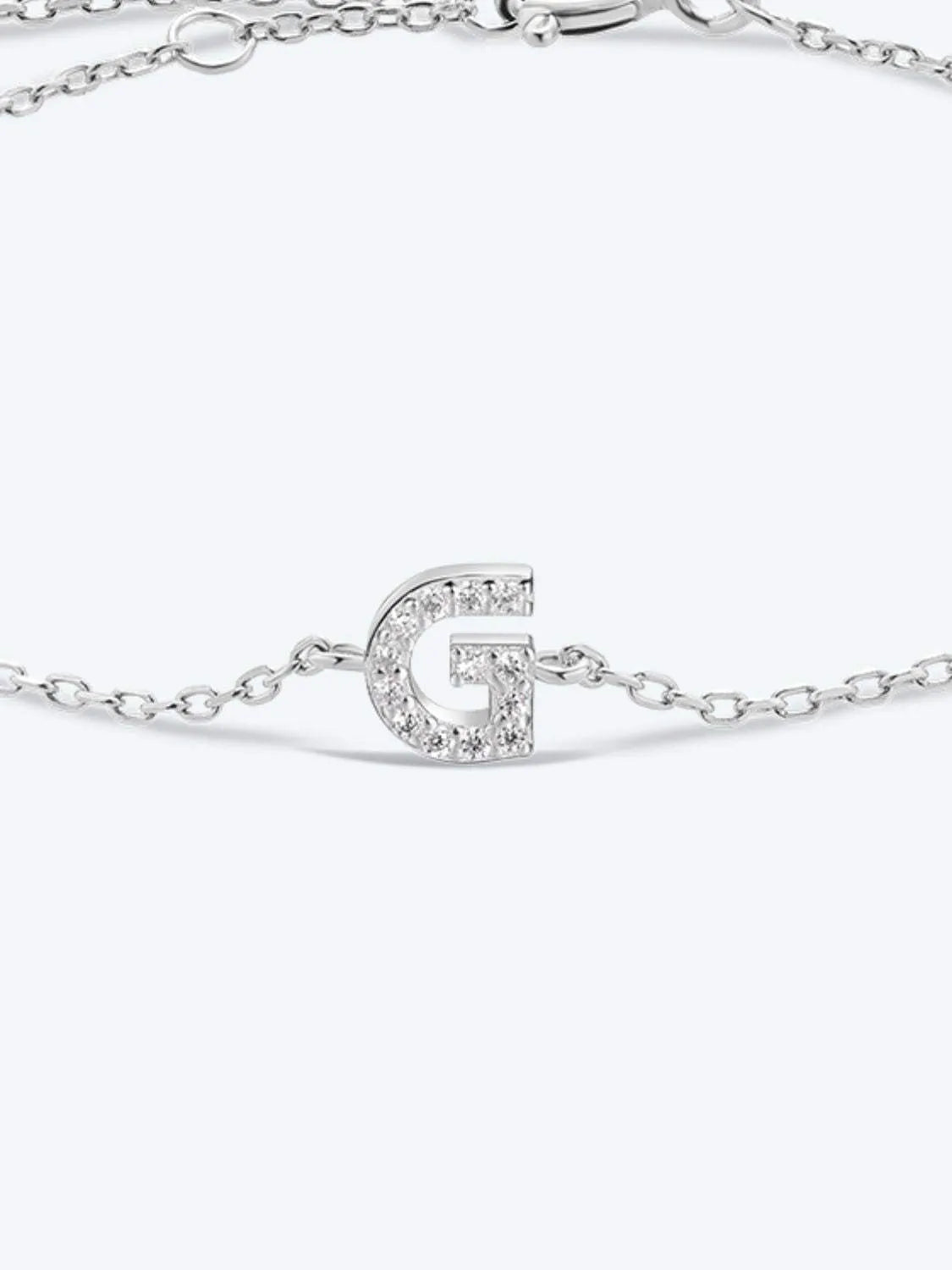 G To K Zircon 925 Sterling Silver Bracelet Bracelets - Tophatter Daily Deals