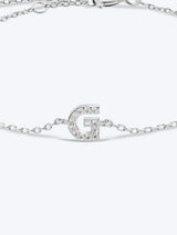 G To K Zircon 925 Sterling Silver Bracelet Bracelets - Tophatter Daily Deals