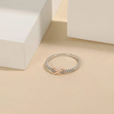 Zircon 925 Sterling Silver Ring Rings - Tophatter Daily Deals