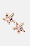Starfish Zinc Alloy Glass Stone Dangle Earrings Earrings - Tophatter Daily Deals