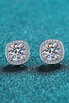 Let Me Love You 1 Carat Moissanite Stud Earrings Moissanite - Tophatter Daily Deals